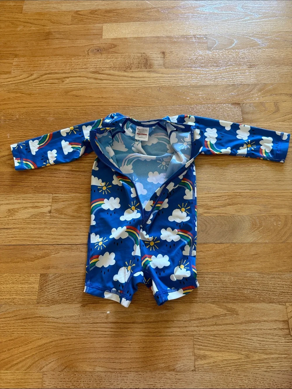 Hanna Andersson Rashguard Swimsuit Girl Size 18-24